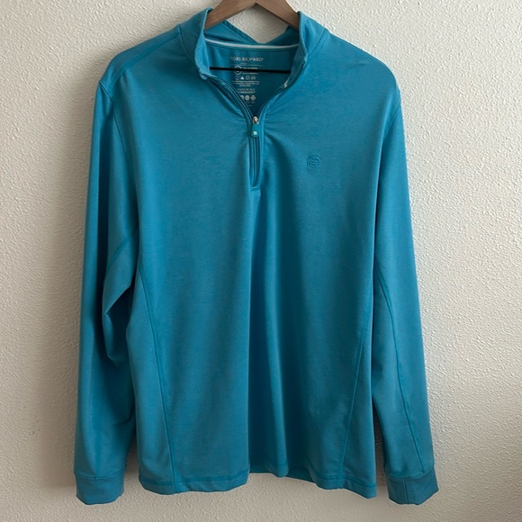 Tori Richard Tradewind pullover half zip - Picture 2 of 5